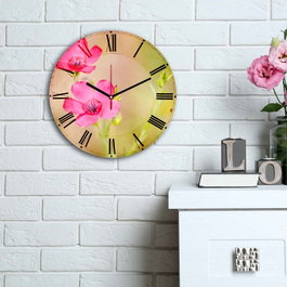 Wallity Reloj Decorativo de MDF Multicolor 3030MS-042